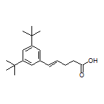 (E)-5-(3,5-Di-tert-butylphenyl)-4-pentenoic Acid