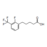 5-[2-Fluoro-3-(trifluoromethyl)phenyl]pentanoic Acid