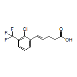 (E)-5-[2-Chloro-3-(trifluoromethyl)phenyl]-4-pentenoic Acid