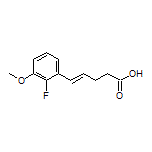 (E)-5-(2-Fluoro-3-methoxyphenyl)-4-pentenoic Acid