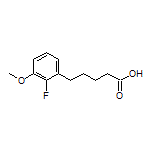 5-(2-Fluoro-3-methoxyphenyl)pentanoic Acid