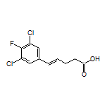 (E)-5-(3,5-Dichloro-4-fluorophenyl)-4-pentenoic Acid