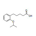 5-(2-Isopropoxyphenyl)pentanoic Acid