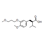 (R)-2-[4-Methoxy-3-(3-methoxypropoxy)benzyl]-3-methylbutanoic Acid