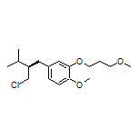(R)-4-[2-(Chloromethyl)-3-methylbutyl]-1-methoxy-2-(3-methoxypropoxy)benzene