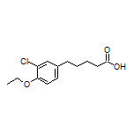 5-(3-Chloro-4-ethoxyphenyl)pentanoic Acid