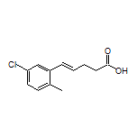 (E)-5-(5-Chloro-2-methylphenyl)-4-pentenoic Acid