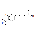 (E)-5-[3-Chloro-4-(trifluoromethyl)phenyl]-4-pentenoic Acid