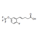 (E)-5-[2-Fluoro-5-(trifluoromethoxy)phenyl]-4-pentenoic Acid