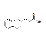 5-(2-Isopropylphenyl)pentanoic Acid