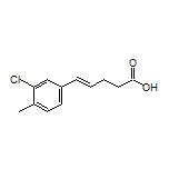(E)-5-(3-Chloro-4-methylphenyl)-4-pentenoic Acid