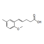 (E)-5-(2-Methoxy-5-methylphenyl)-4-pentenoic Acid