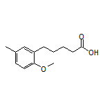 5-(2-Methoxy-5-methylphenyl)pentanoic Acid