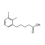 5-(3-Iodo-2-methylphenyl)pentanoic Acid