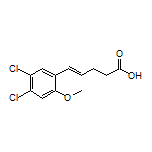 (E)-5-(4,5-Dichloro-2-methoxyphenyl)-4-pentenoic Acid