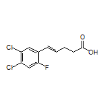 (E)-5-(4,5-Dichloro-2-fluorophenyl)-4-pentenoic Acid