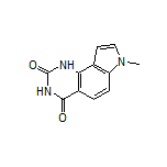 7-Methyl-1H-pyrrolo[2,3-h]quinazoline-2,4(3H,7H)-dione