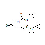 (S)-5-[[(tert-Butyldimethylsilyl)oxy]methyl]-1-Boc-pyrrolidin-3-one