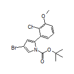 4-Bromo-1-Boc-2-(2-chloro-3-methoxyphenyl)-1H-pyrrole