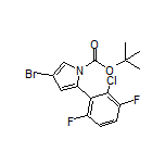 4-Bromo-1-Boc-2-(2-chloro-3,6-difluorophenyl)-1H-pyrrole
