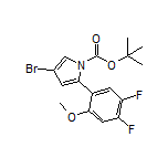 4-Bromo-1-Boc-2-(4,5-difluoro-2-methoxyphenyl)-1H-pyrrole