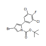 4-Bromo-1-Boc-2-(3,5-dichloro-4-fluorophenyl)-1H-pyrrole