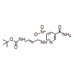 (E)-6-[[4-(Boc-amino)-2-buten-1-yl]amino]-5-nitronicotinamide