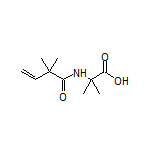 2-(2,2-Dimethylbut-3-enamido)-2-methylpropanoic Acid