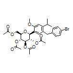 2-(Acetoxymethyl)-6-[5-(4-bromobenzyl)-4-isopropyl-2-methoxyphenyl]tetrahydro-2H-pyran-3,4,5-triyl (2R,3R,4R,5S,6S)-Triacetate