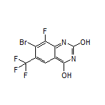 7-Bromo-8-fluoro-6-(trifluoromethyl)quinazoline-2,4-diol