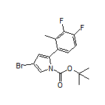 4-Bromo-1-Boc-2-(3,4-difluoro-2-methylphenyl)-1H-pyrrole