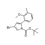 4-Bromo-1-Boc-2-(2-methoxy-3-methylphenyl)-1H-pyrrole