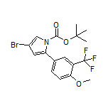 4-Bromo-1-Boc-2-[4-methoxy-3-(trifluoromethyl)phenyl]-1H-pyrrole