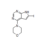 4-(6-Iodo-7H-pyrrolo[2,3-d]pyrimidin-4-yl)morpholine