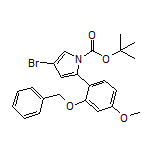 2-[2-(Benzyloxy)-4-methoxyphenyl]-4-bromo-1-Boc-1H-pyrrole