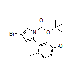 4-Bromo-1-Boc-2-(5-methoxy-2-methylphenyl)-1H-pyrrole