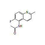 N-(6-Fluoro-2-methyl-5-quinolyl)acetamide