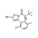 4-Bromo-2-(2-bromo-6-fluoro-3-methylphenyl)-1-Boc-1H-pyrrole