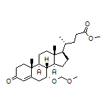 Methyl (R)-4-[(7R,8S,9S,10R,13R,14S,17R)-7-(Methoxymethoxy)-10,13-dimethyl-3-oxo-2,3,6,7,8,9,10,11,12,13,14,15,16,17-tetradecahydro-1H-cyclopenta[a]phenanthren-17-yl]pentanoate