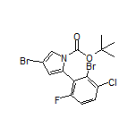 4-Bromo-2-(2-bromo-3-chloro-6-fluorophenyl)-1-Boc-1H-pyrrole