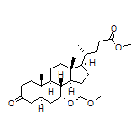 Methyl (R)-4-[(5S,7R,8R,9S,10S,13R,14S,17R)-7-(Methoxymethoxy)-10,13-dimethyl-3-oxohexadecahydro-1H-cyclopenta[a]phenanthren-17-yl]pentanoate