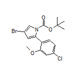4-Bromo-1-Boc-2-(4-chloro-2-methoxyphenyl)-1H-pyrrole