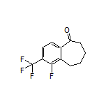 1-Fluoro-2-(trifluoromethyl)-6,7,8,9-tetrahydro-5H-benzo[7]annulen-5-one