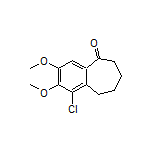 1-Chloro-2,3-dimethoxy-6,7,8,9-tetrahydro-5H-benzo[7]annulen-5-one