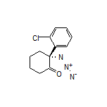 (R)-2-Azido-2-(2-chlorophenyl)cyclohexanone
