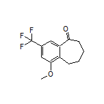 1-Methoxy-3-(trifluoromethyl)-6,7,8,9-tetrahydro-5H-benzo[7]annulen-5-one