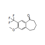 2-Methoxy-3-(trifluoromethyl)-6,7,8,9-tetrahydro-5H-benzo[7]annulen-5-one