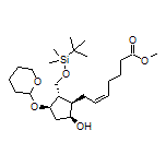 Methyl (Z)-7-[(1R,2S,3R,5S)-2-[[(tert-Butyldimethylsilyl)oxy]methyl]-5-hydroxy-3-[(tetrahydro-2H-pyran-2-yl)oxy]cyclopentyl]-5-heptenoate