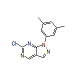 6-Chloro-1-(3,5-dimethylphenyl)-1H-pyrazolo[3,4-d]pyrimidine