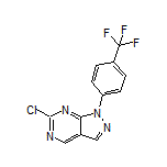 6-Chloro-1-[4-(trifluoromethyl)phenyl]-1H-pyrazolo[3,4-d]pyrimidine